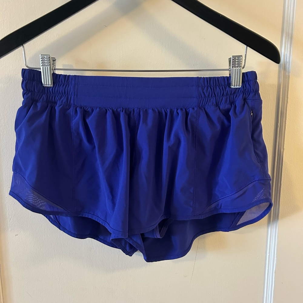 Lululemon Athletica Blue Athletic Shorts